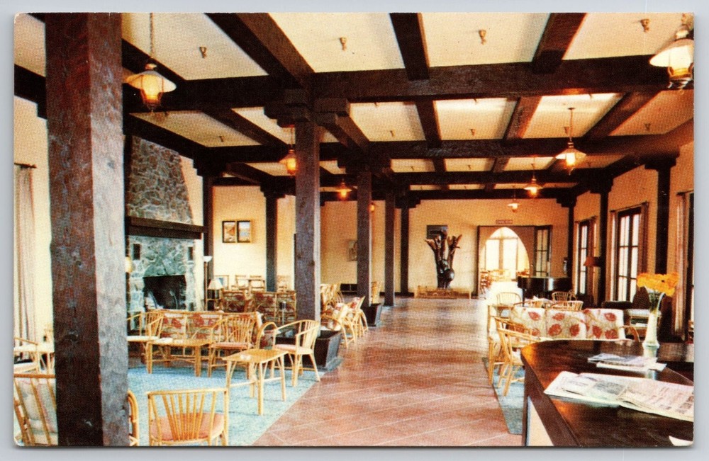 Lucerne Hotel Christian Conference Center Clear Lake CA Postcard