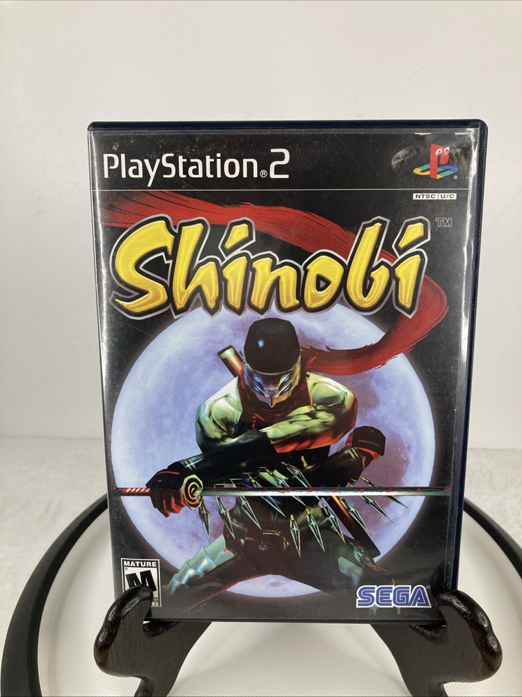 Shinobi PS2 PlayStation 2 Complete CIB With Case Manual
