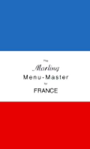 Vintage Marling Menu-Master France Travel Dining Guide