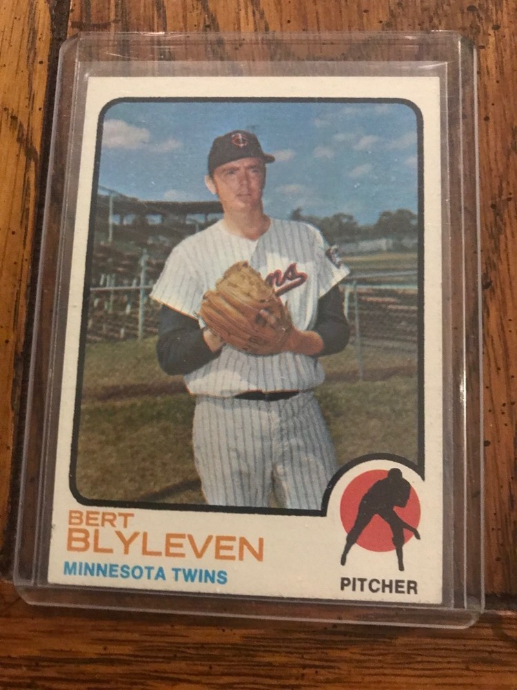 Bert Blyleven 1973 Topps Baseball Card