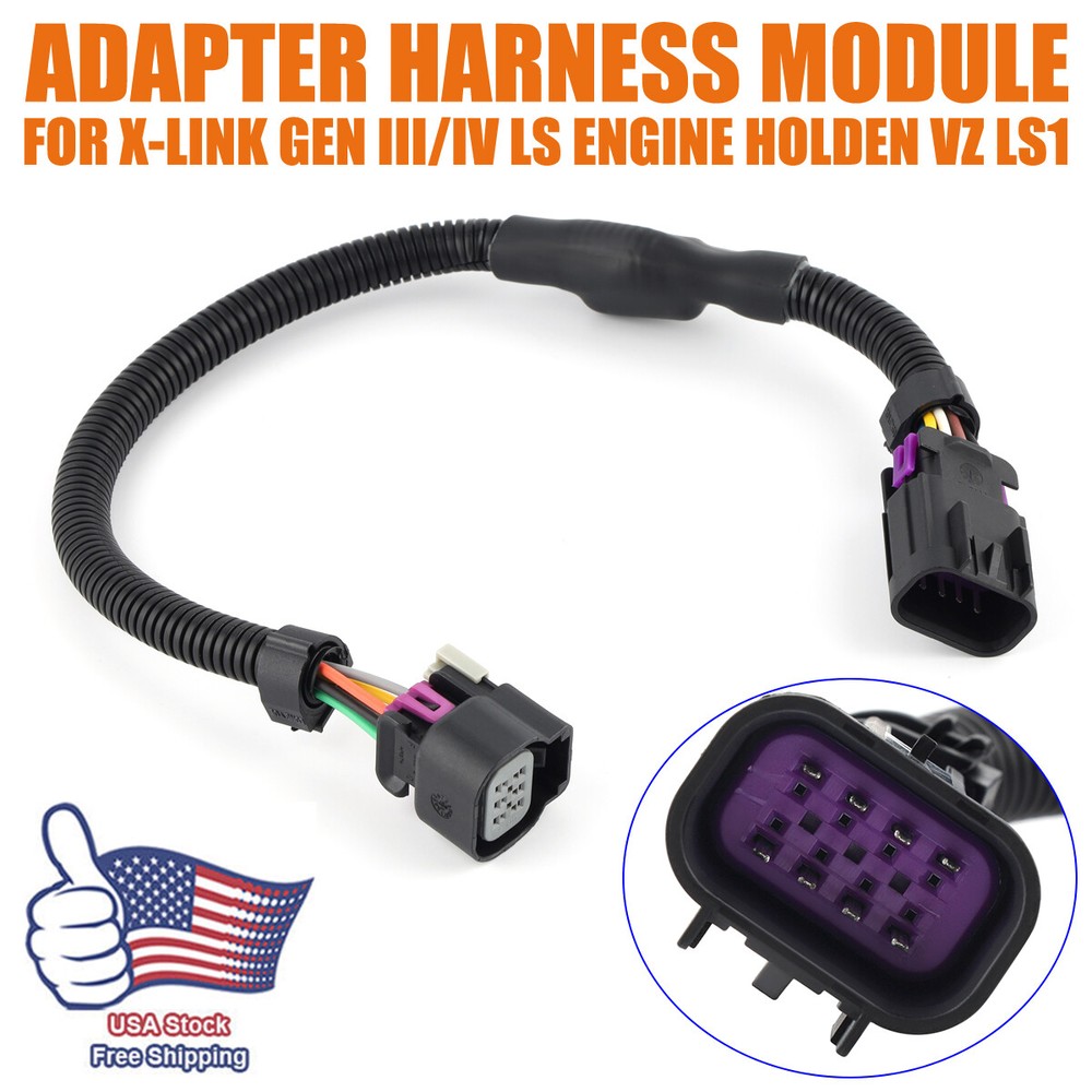 New X-Link Adapter Harness Module for Gen III/IV LS Engine Holden VZ LS1