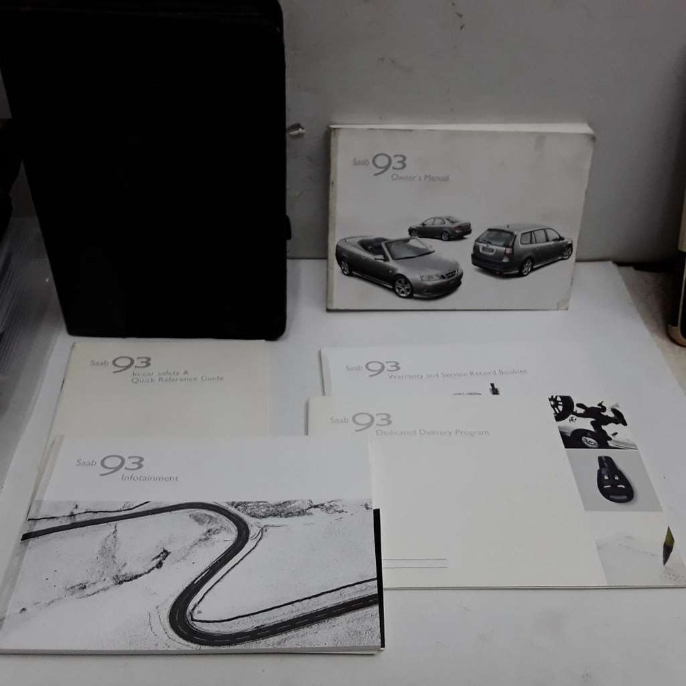 2007 Saab 9-3 93 Owners Manual