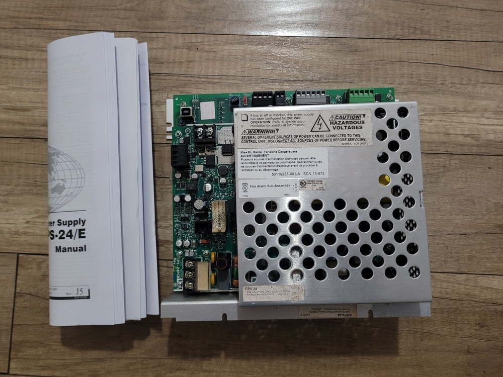 Notifier Intelligent Power  Supply  Amps-24/E.