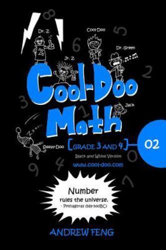 Cool-Doo Math : Black & White Version, Paperback by Feng, Andrew, Like New Us...