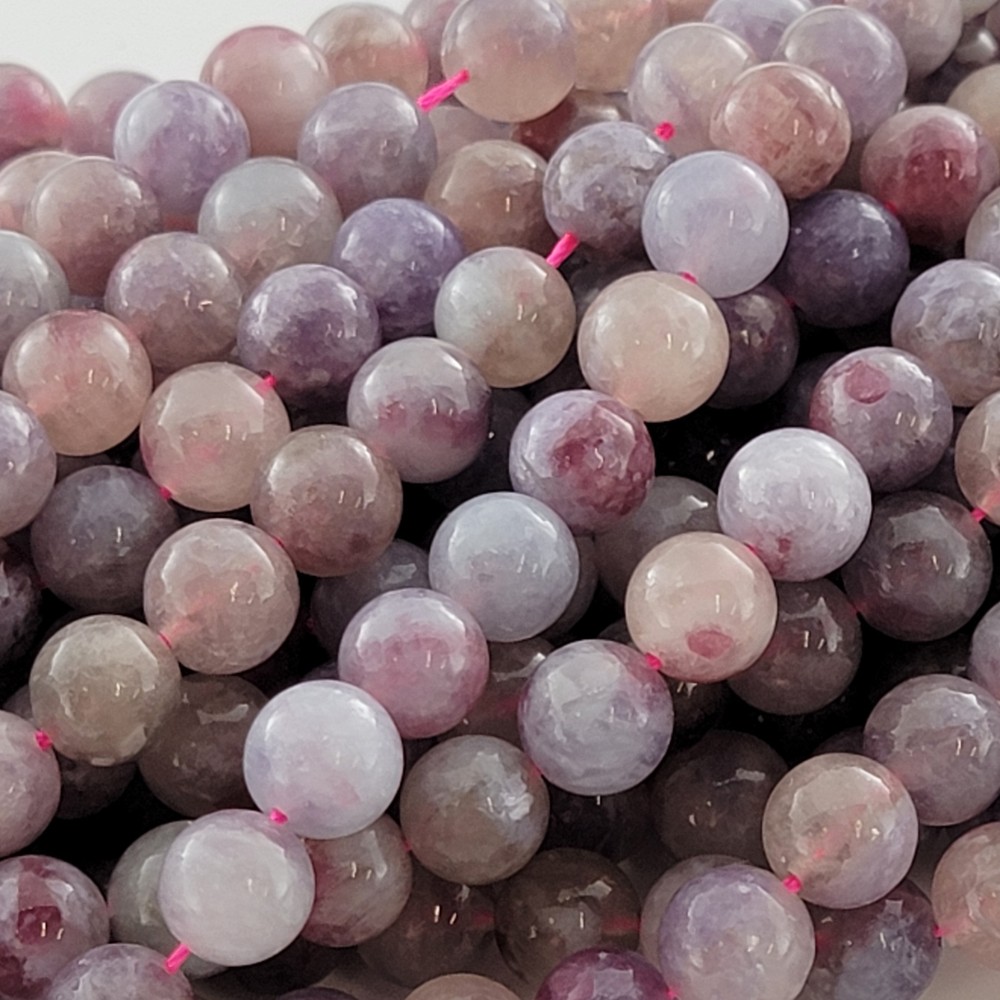 Pink Tourmaline Beads Natural Rubellite Gemstone Smooth Round Beads 6mm 8mm 10mm