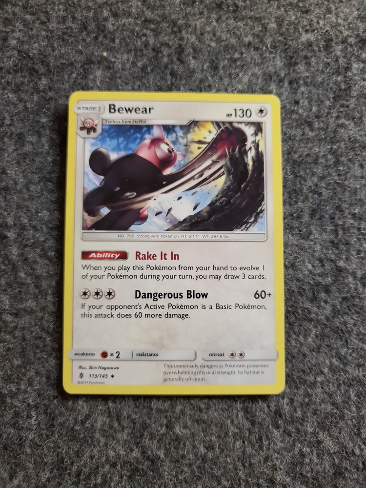 Bewear 113/145 Sm-Guardians Rising Regular