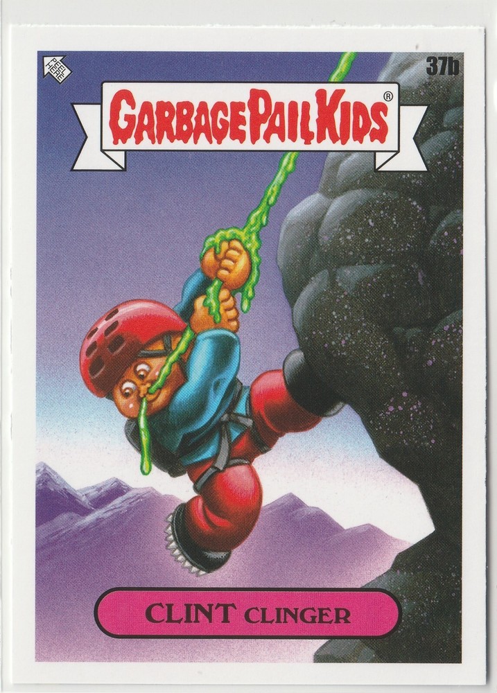 Clint Clinger #37b Garbage Pail Kids GPK 2021 Vacation Series Card