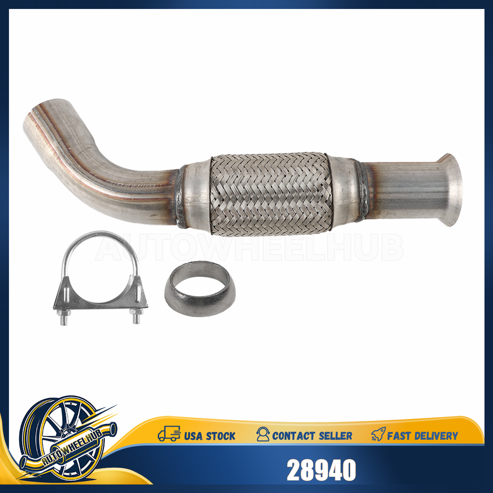 Fits: FORD ECOSPORT 2.0L 2018-2022 Front Exhaust Flex Pipe