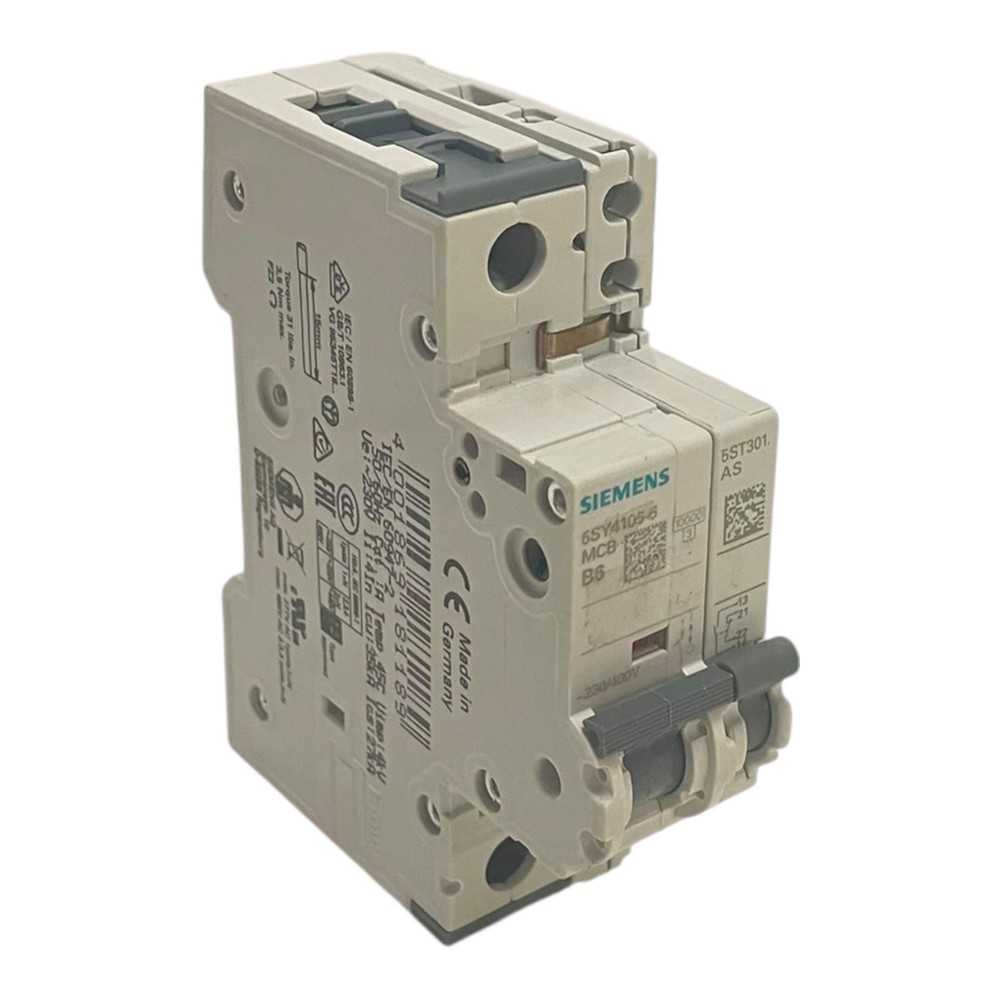 Siemens Circuit Breaker 230/400V For Industrial Use 5SY4106-6