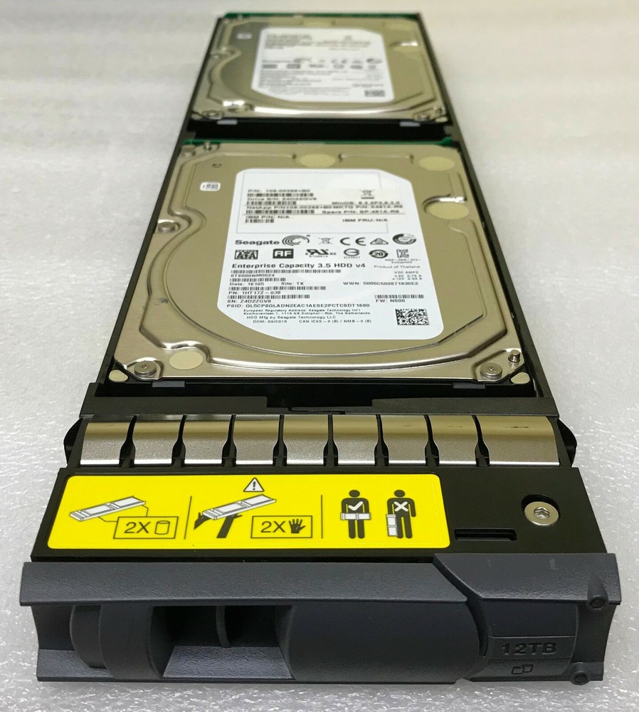 NetApp X481A-R6 12TB (2x 6TB) Hard Drive for DS4486 Disk Shelf