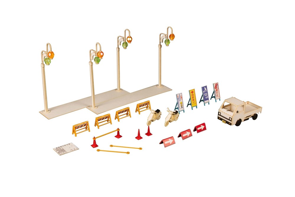 PLUMPMOA HO Scale 1/80 Corner Accessories Series Vol.2 Paper Kit MS075