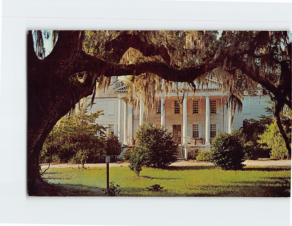 Postcard Hampton Plantation Coastal South Carolina USA