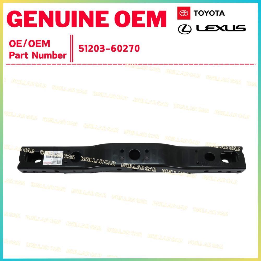 TOYOTA Genuine 51203-60270 Frame Crossmember Sub Assy No.3