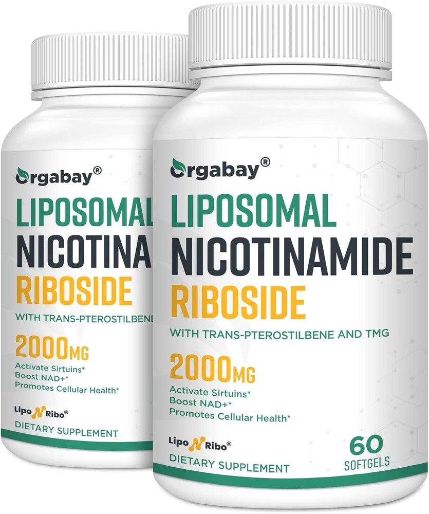 High Potency Nicotinamide Riboside 2000 MG with Liposomal Technology - 120 Count