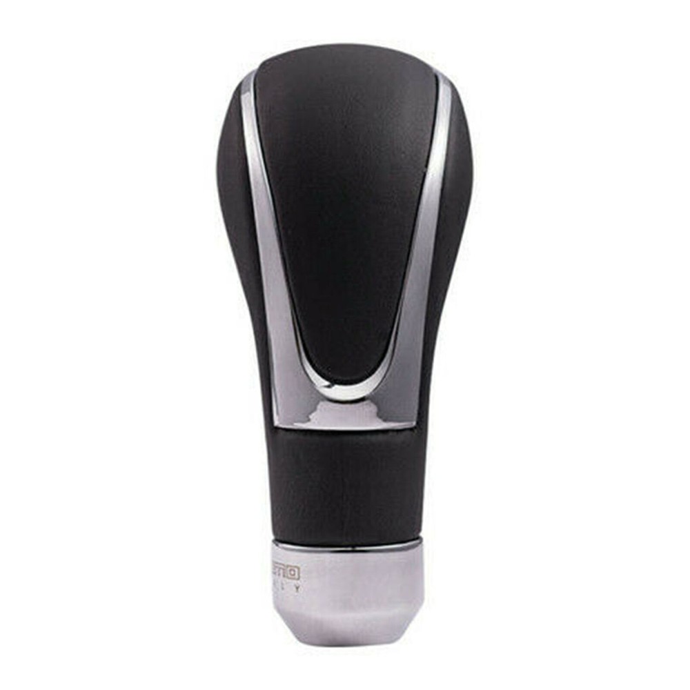Universal Car Gear Shift Knobs Manual Shifter Lever Handle Stick Leather - Black