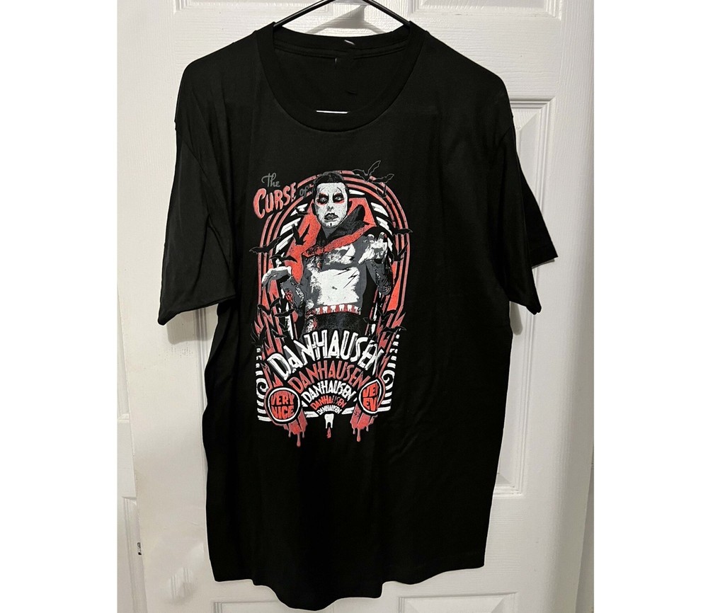 NEW!!! The Curse Of Danhausen “Very Nice ,Very Evil” Exclusive reprint T-Shirt