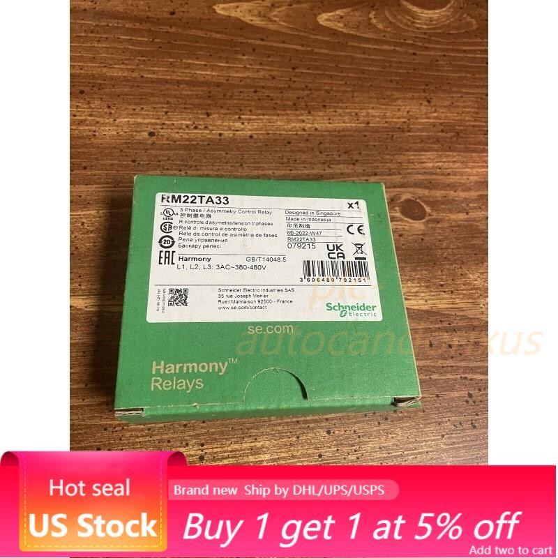 SCHNEIDER ELECTRIC RM22TA33 / RM22TA33 (BRAND NEW) US Free TAX