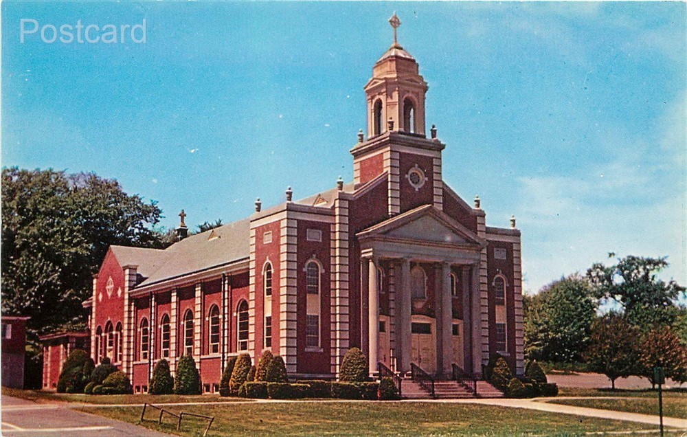 CT, Wethersfield, Connecticut, Corpus Christi Church, Dexter Press No. 1361B