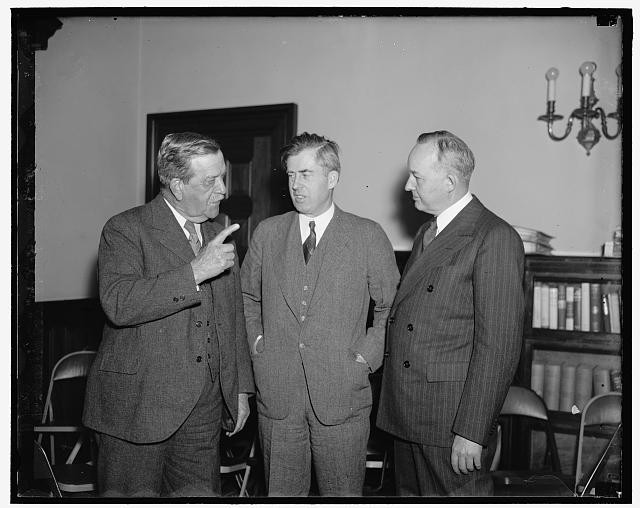 Photo:Washington DC Ellison D Smith Marvin Jones Farm Conference 1937