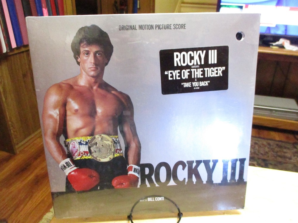 Rocky III Original Motion Picture Score NEW / SEALED Vinyl LP Record Bill Conti