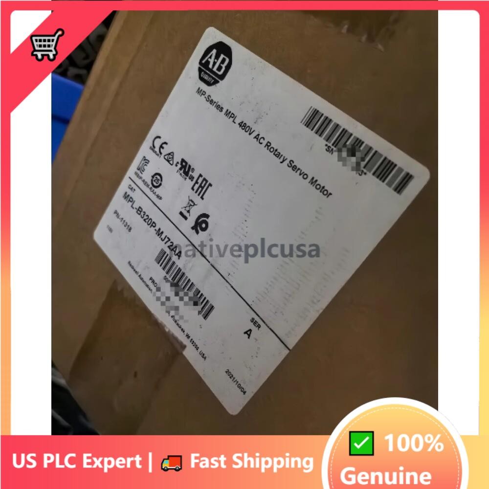 NEW AB MPL-B320P-MJ72AA Brand New Servo Motor In Unopened Box MPLB320PMJ72AA