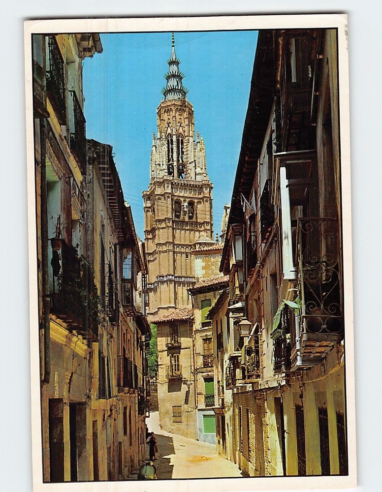Postcard Calle de Santa Isabel Toledo Spain