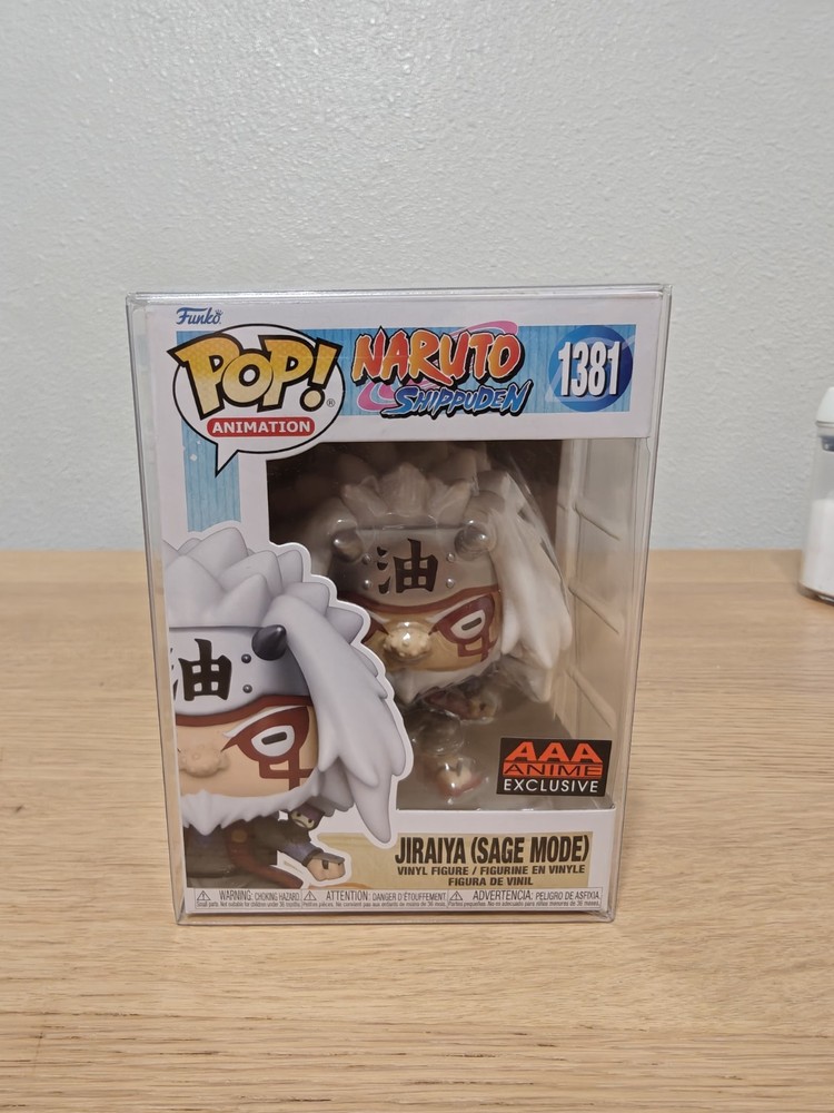 Jiraiya Sage Mode #1381 AAA Anime Exclusive Funko Pop Animation w/ Protector