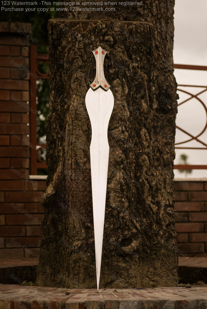 TROY ACHILLES SWORD TROJAN LEGEND GREEK  Carbon Steel Movie Replica Greek Battle-image