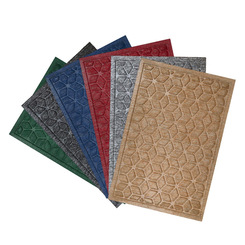Rubber-Cal Grime Fighter Carpet Mats - Rubber Backed - 6 Colors - 5 Sizes