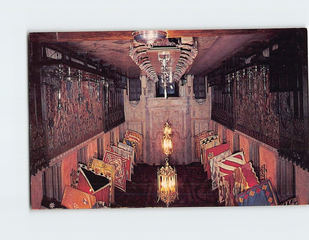 Postcard The Refectory Hearst San Simeon State Historical Monument CA USA