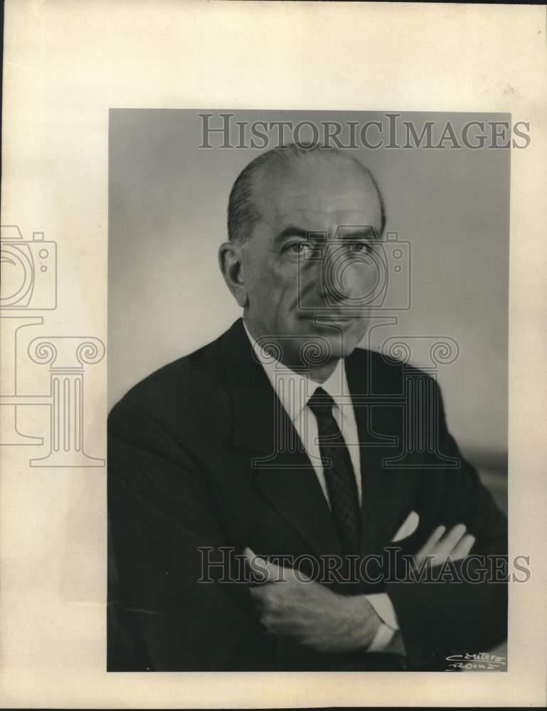1968 Press Photo Egidio Ortona, Ambassador of Italy at International House