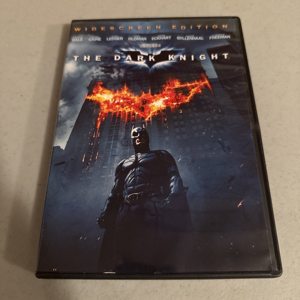 The Dark Knight 2008 DVD Widescreen Christian Bale Michael Caine