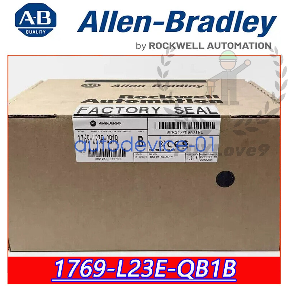 100% New AB 1769-L23E-QB1B Ser B Compactlogix Controller Module DHL/FedEx