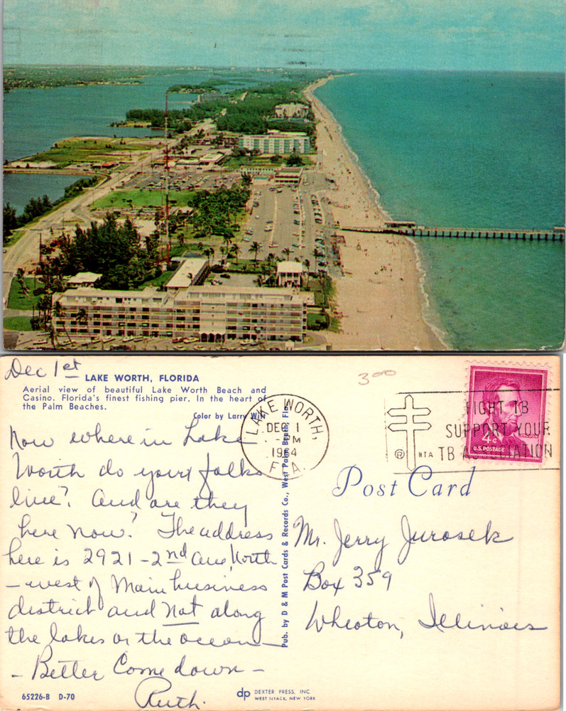 Old Vintage Postcard