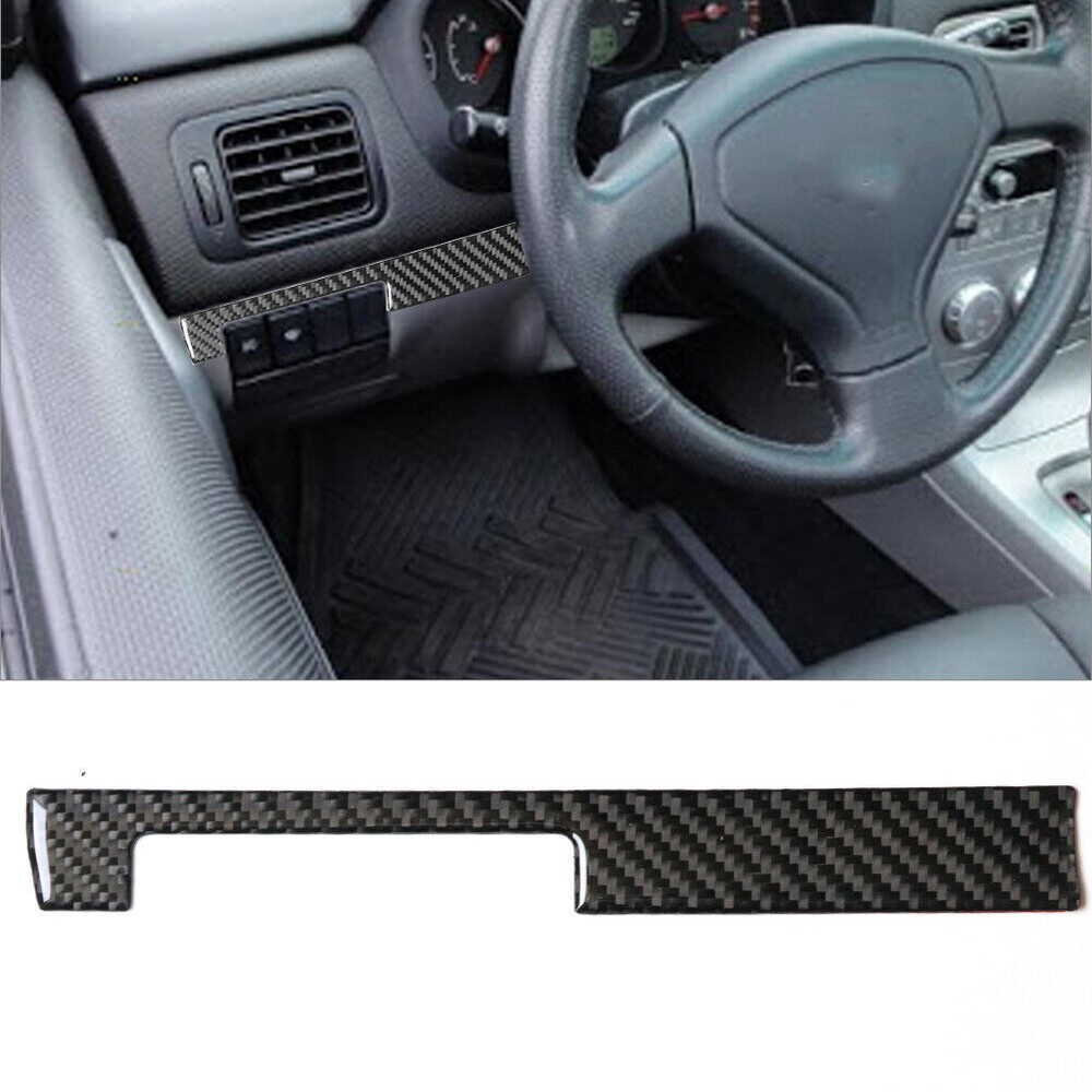 2005-2008 Subaru Forester Carbon Fiber Driver Side Dash Cover Trim