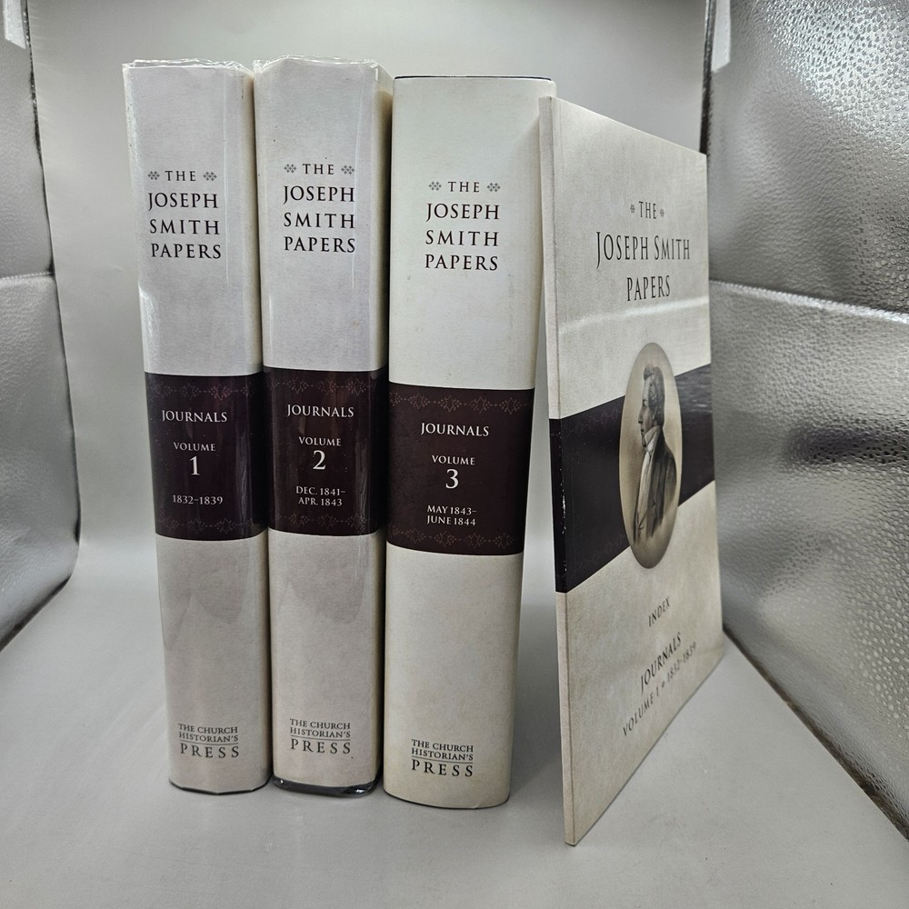 Joseph Smith Papers Journals Vols 1-3 1832-1844 Mormon LDS 2008-2015 Plus Index