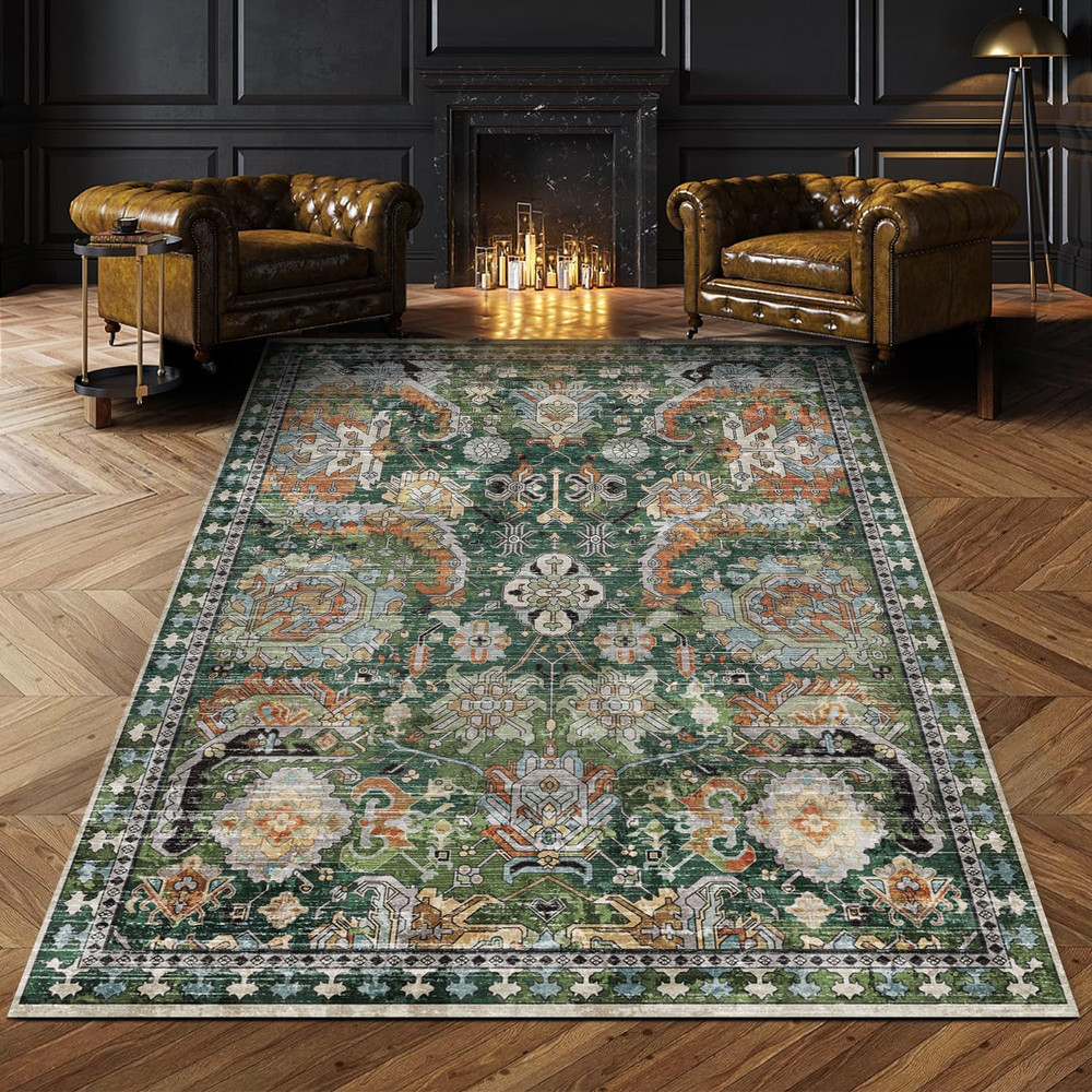 Washable Area Rugs - Perfect for Living Room, Bedroom, Kids Room, Nursery - Stai