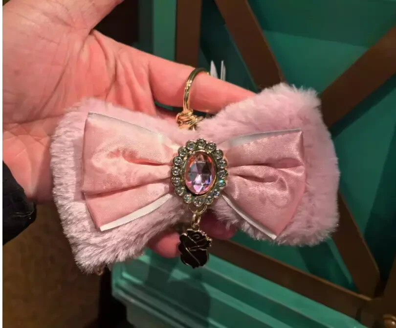 Authentic Disney 2024 aurora sleeping beauty Small Plush keychain disneyland