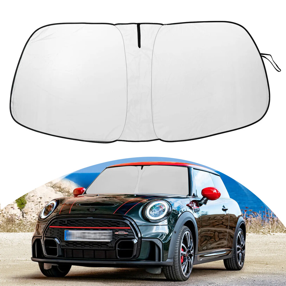 Foldable UV Block Windshield Sun Shade for 2015-23 Mini Cooper Front Window