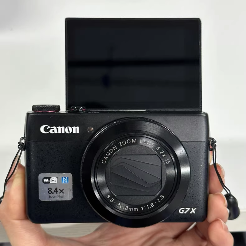 Canon PowerShot G7X Digital Camera 20.3 MP 4.2X Optical Zoom - 100% Working