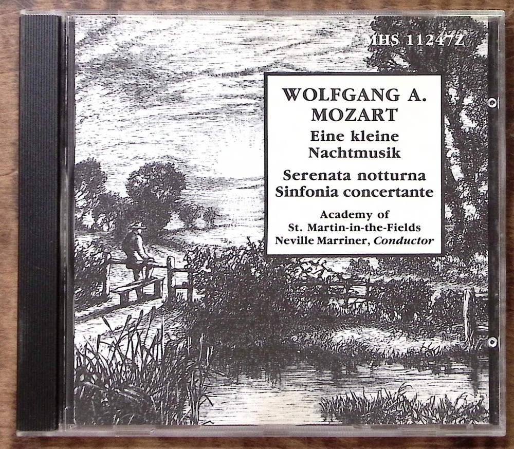 Academy Of St Martin-In-The-Fields Neville Marriner Wolfgang A Mozart  Cd 4294-image