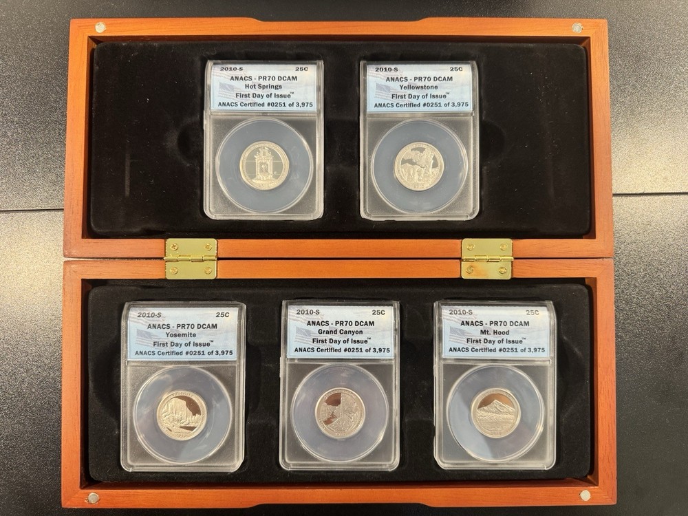 2010-S National Park Quarter Set 
