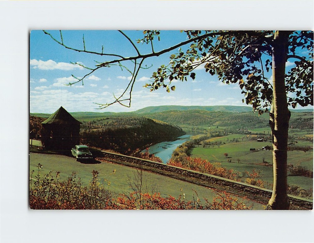 Postcard The Site of French Azilum Pennsylvania USA
