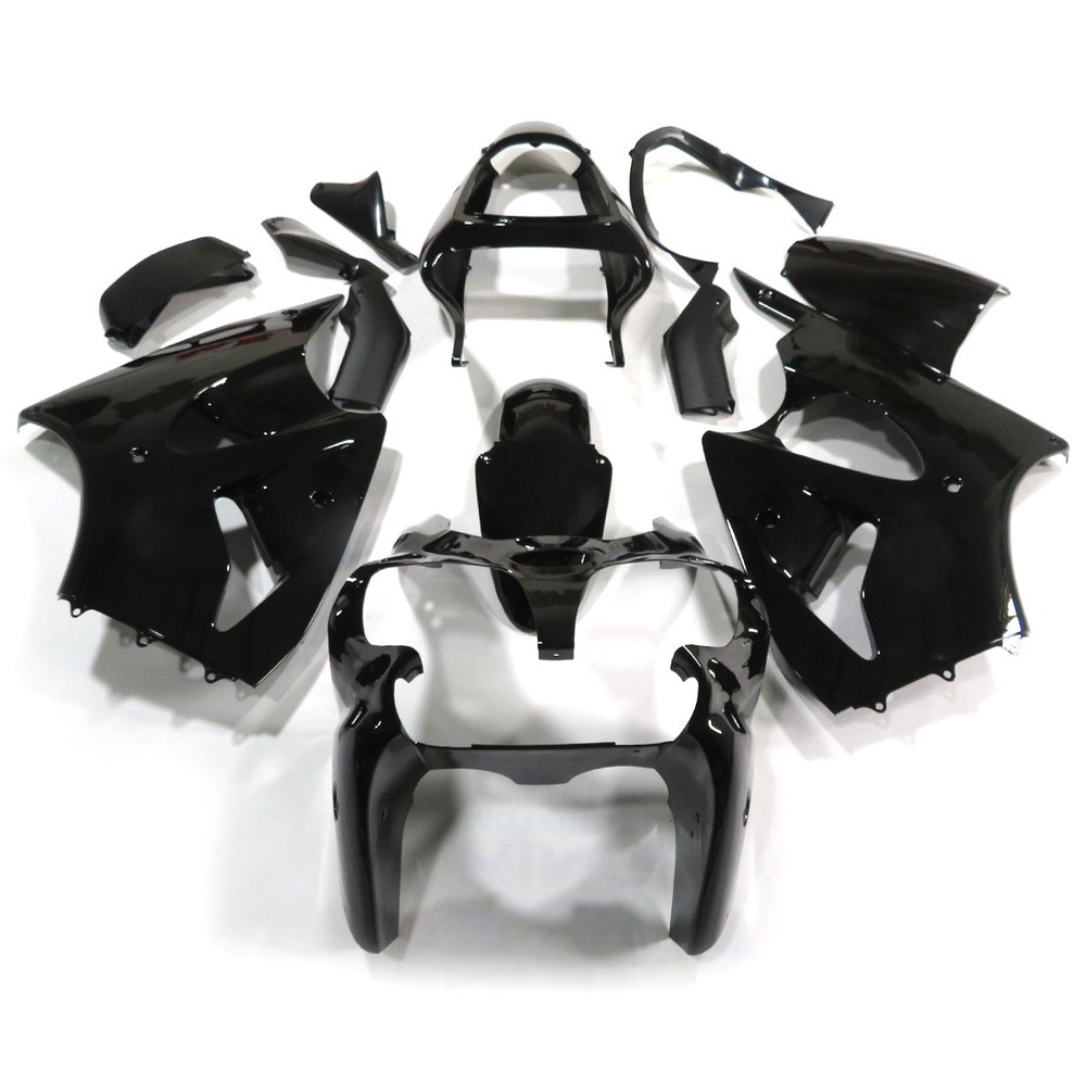 Glossy Black Fairing Body Kit For KAWASAKI NINJA ZX6R 2000-2002/ZZR600 05-08 US