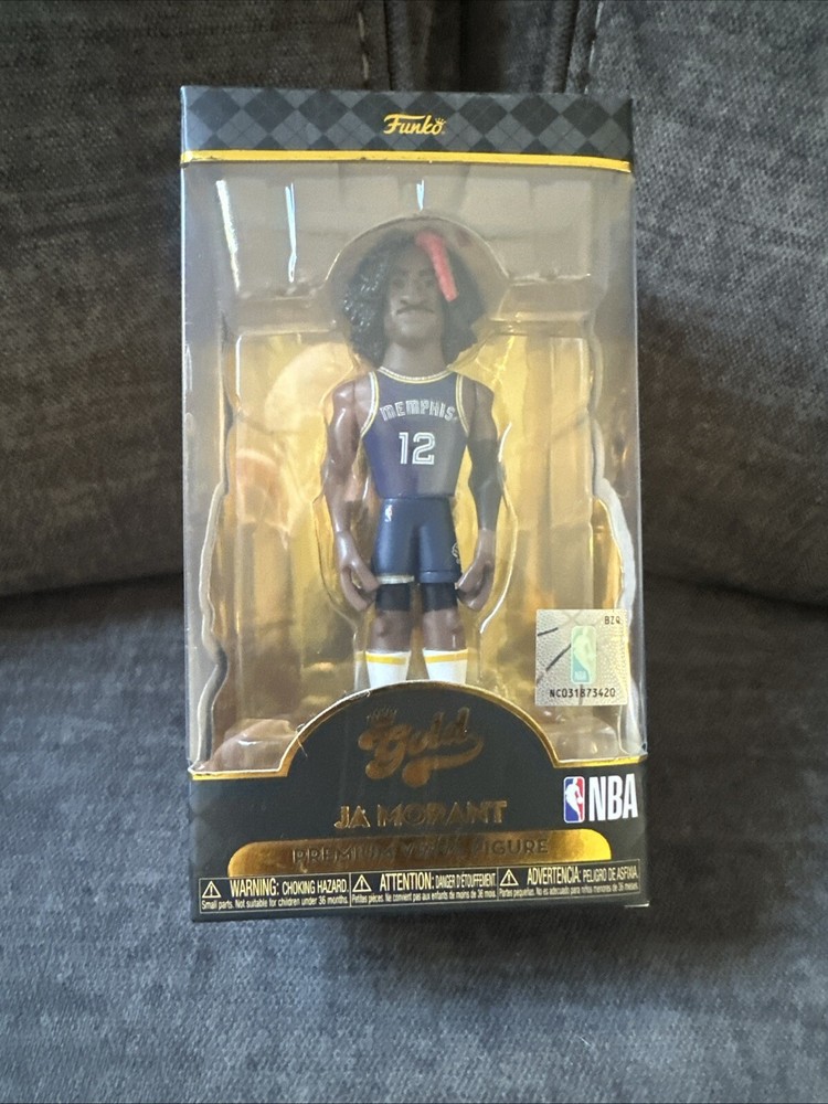 Funko Gold Memphis Grizzlies Ja Morant Premium Vinyl Figure NBA