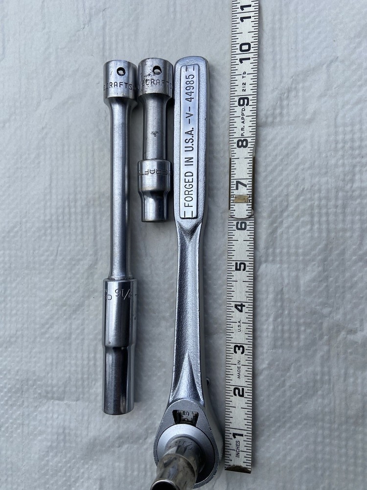Vintage Set of Made In The USA Craftsman Tools Everything Is Included