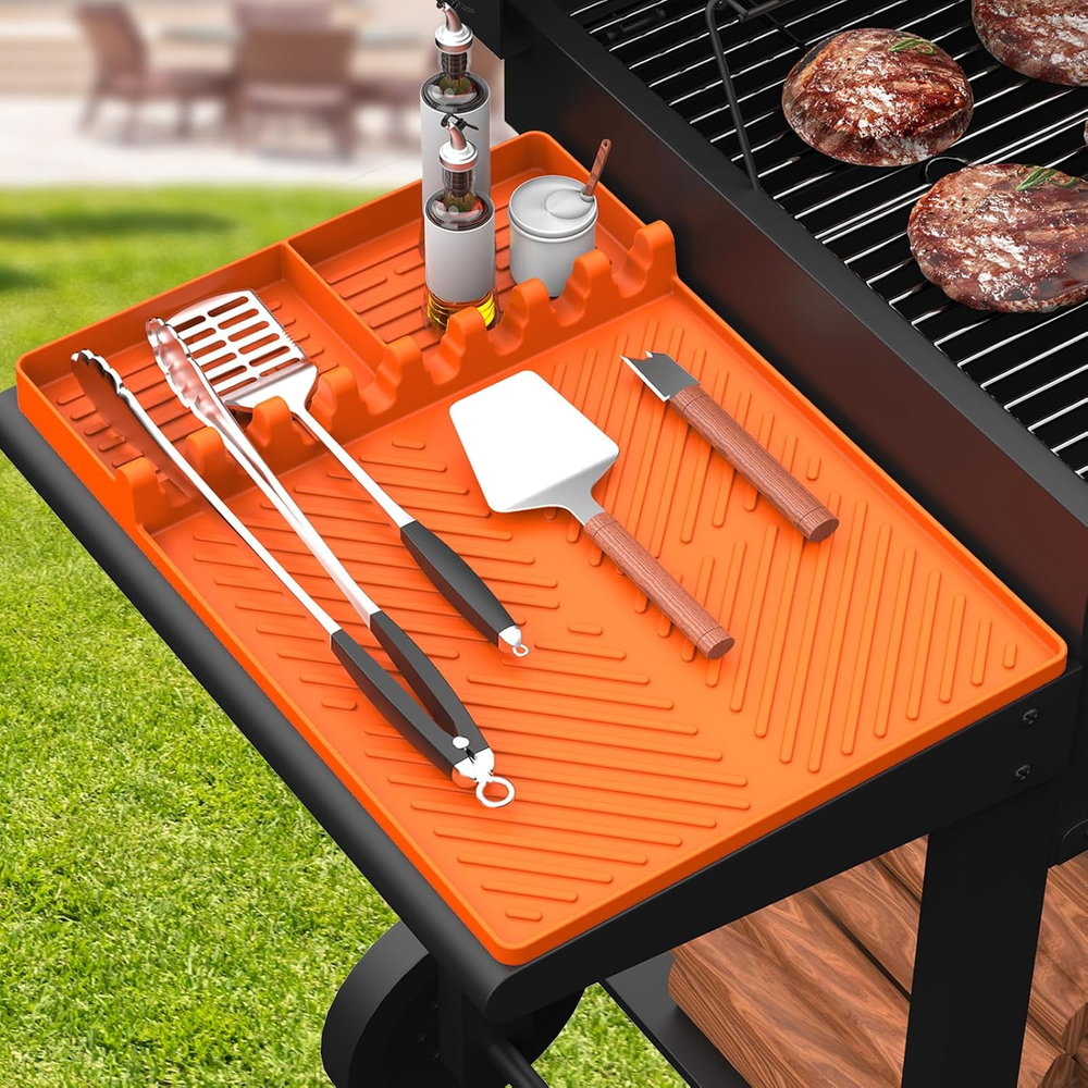 Silicone Griddle Mat for Blackstone with Side Shelf Protector