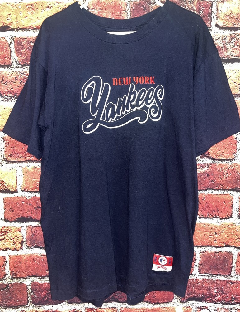 Vintage New York Yankees Shirt Nutmeg Single Stitch 90’s