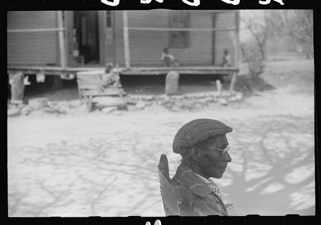 Photo:Heard County Georgia 1941 Elderly Woman Portrait Rural Home