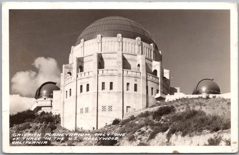 1945 Los Angeles, CA Real Photo RPPC Postcard 